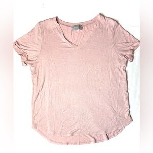 SOHO BOUTIQUE‎ T-Shirt Womens Large Tee Short Sleeve V-Neck